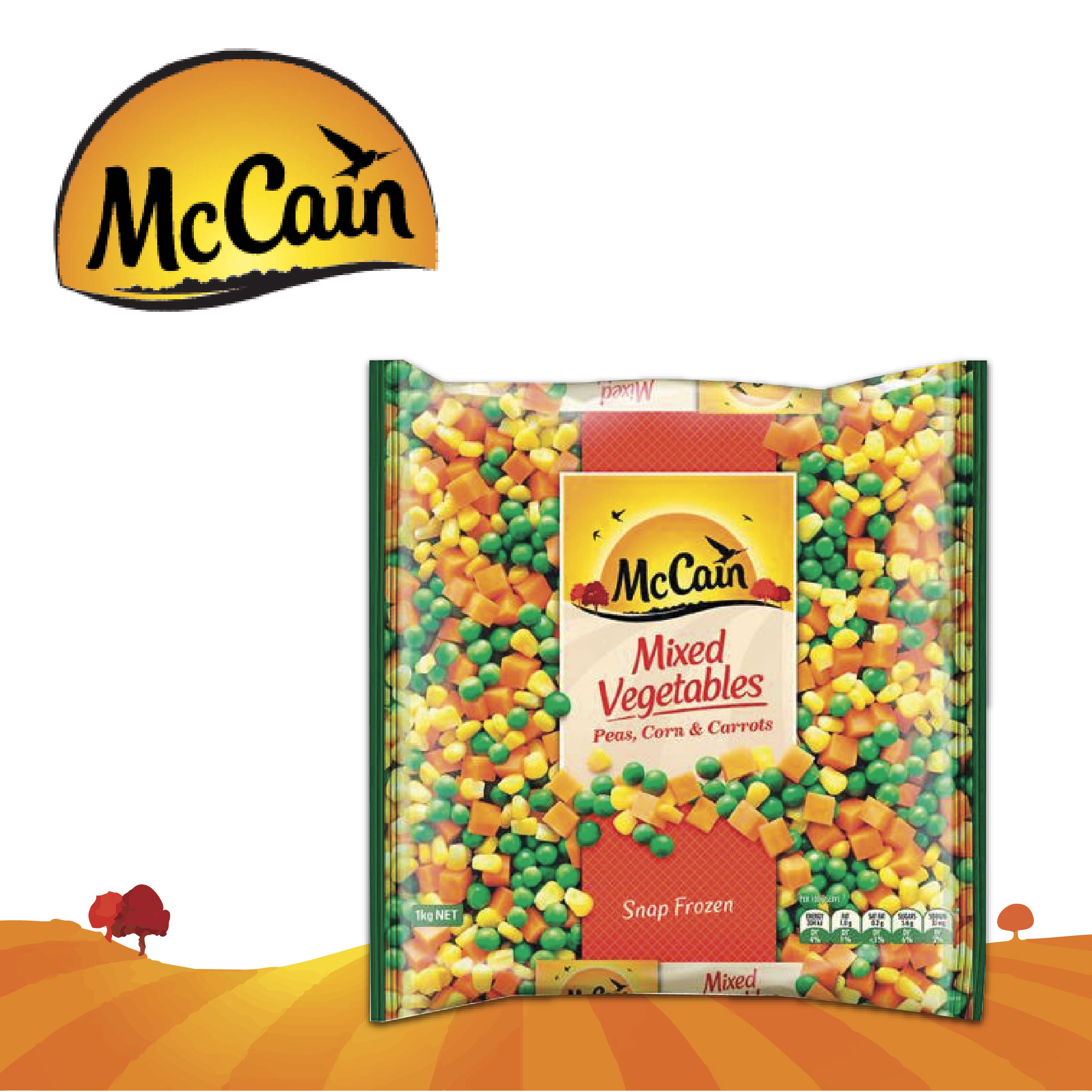 McCains Mixed Vegetables 1kg CJS Supermarket McCains Mixed Vegetables 1kg CJS Supermarket