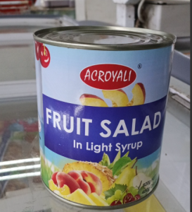 ACROYALI FRUIT SALAD IN LIGHT SYRUP 820G